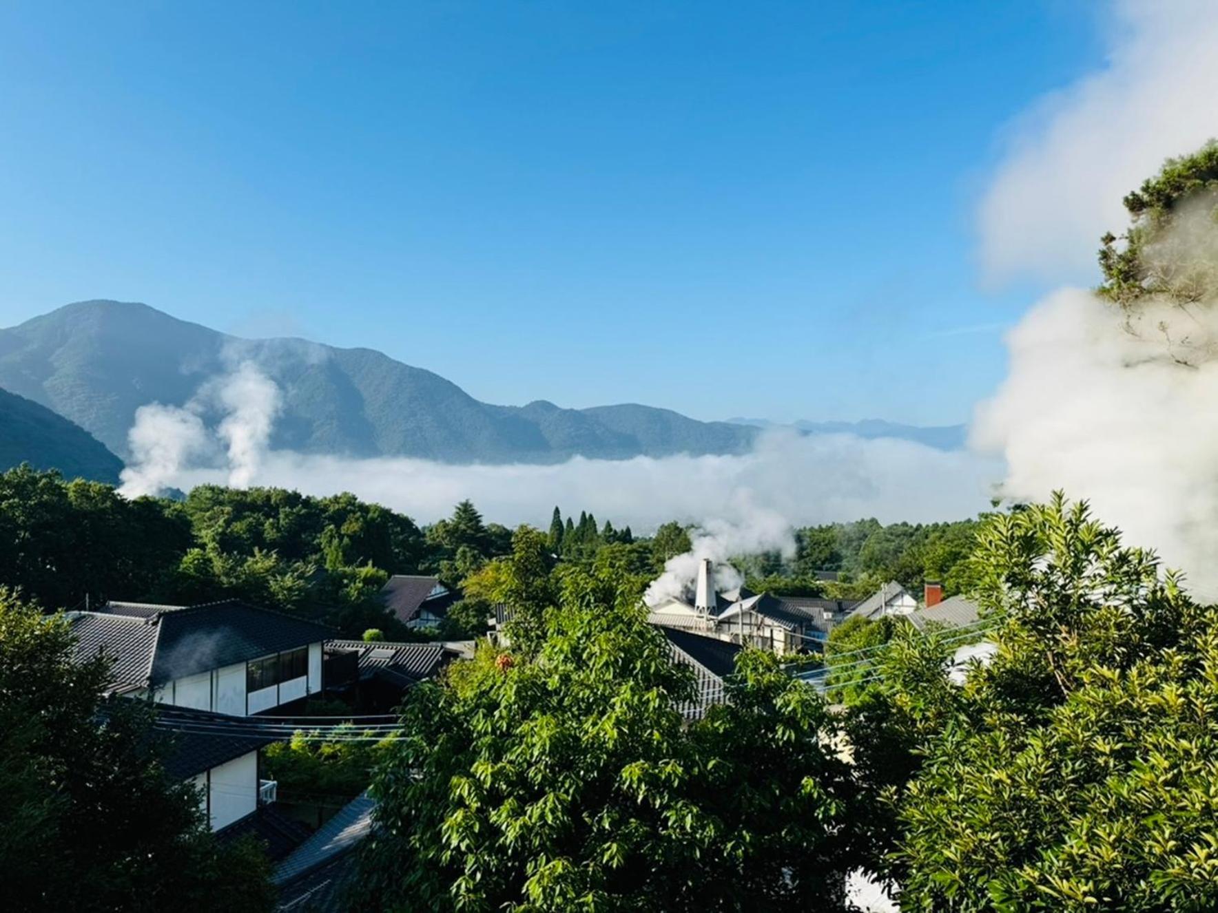 Hotel ゆけむり山荘 Yufu Esterno foto